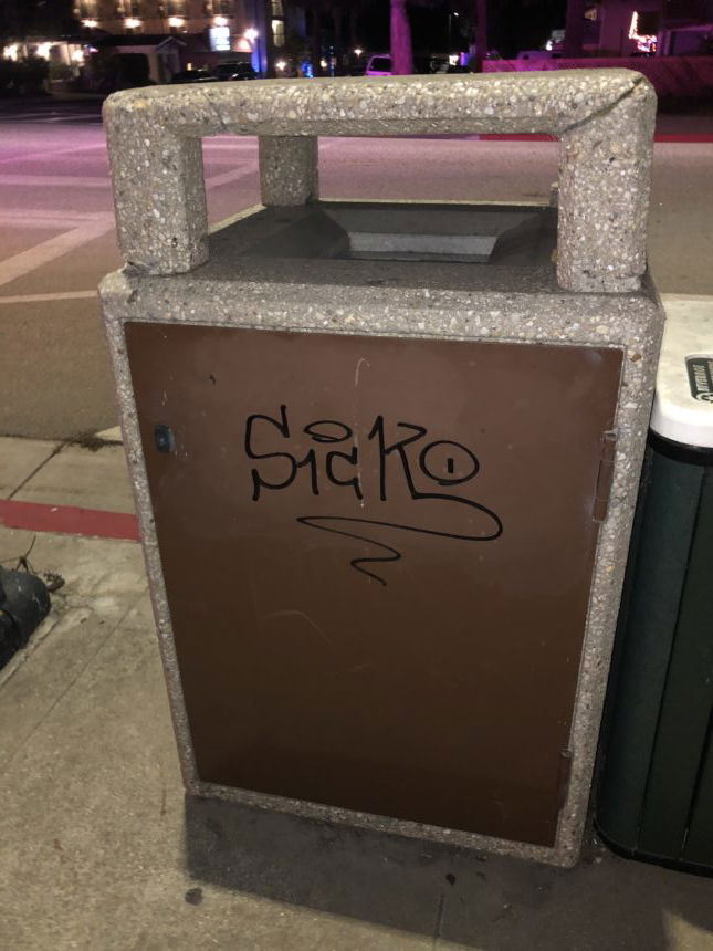 Morro Bay vandalism