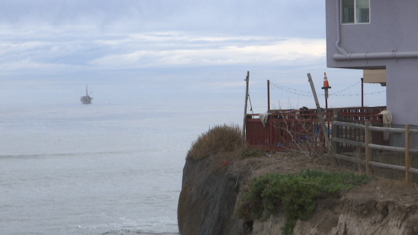Isla Vista bluff erosion