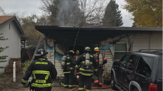Firefighters respond to structure fire