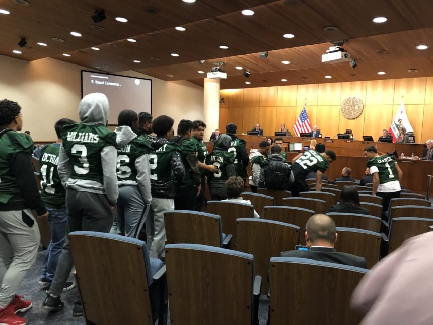 Pacifica high school football honored at Ventura County Board of Supervisors