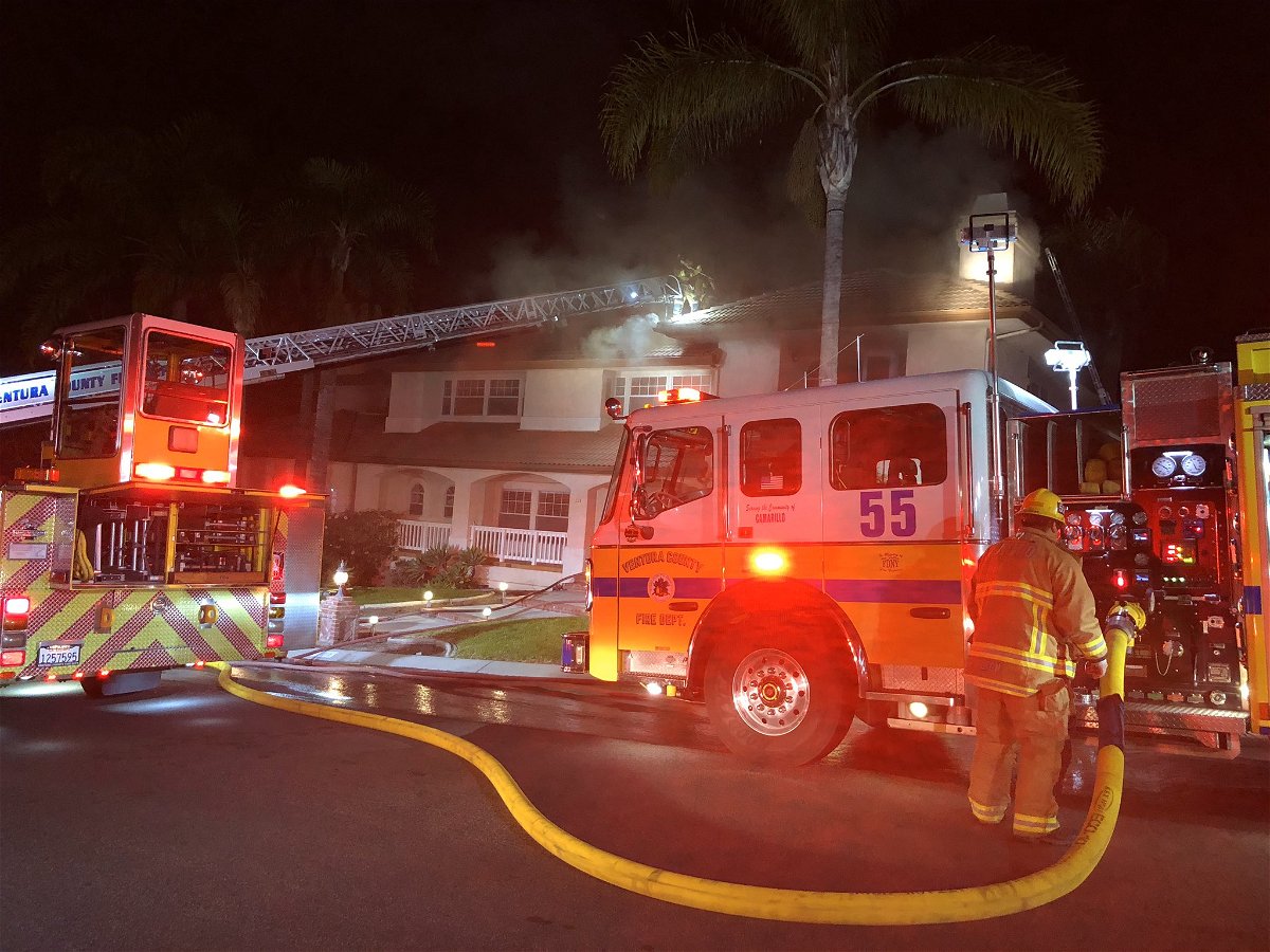Ventura County Firefighters knock down attic fire in Camarillo News