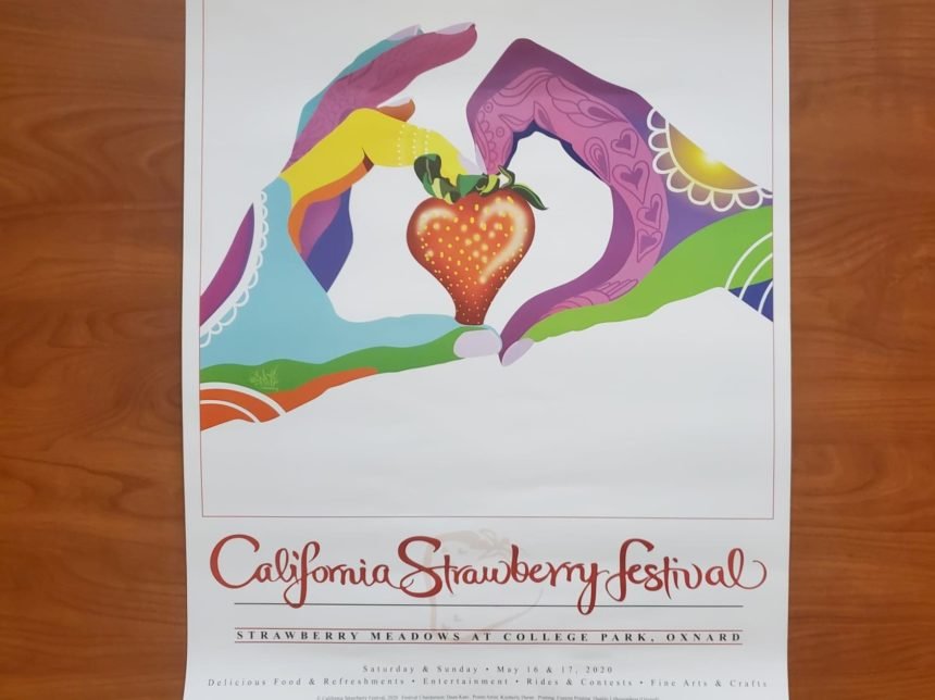 2020 strawberry festival poster