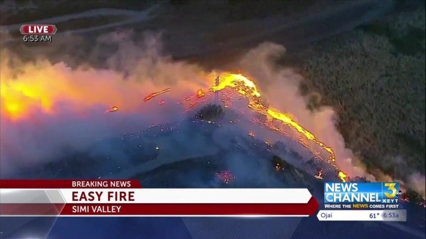 Easy Fire Simi Valley