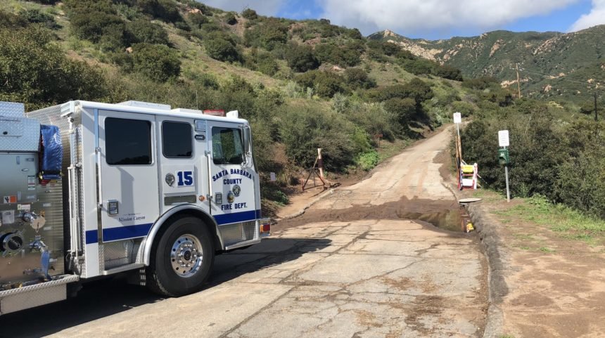 Hiker Rescue in Mission Canyon