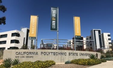 Cal Poly entrance sign