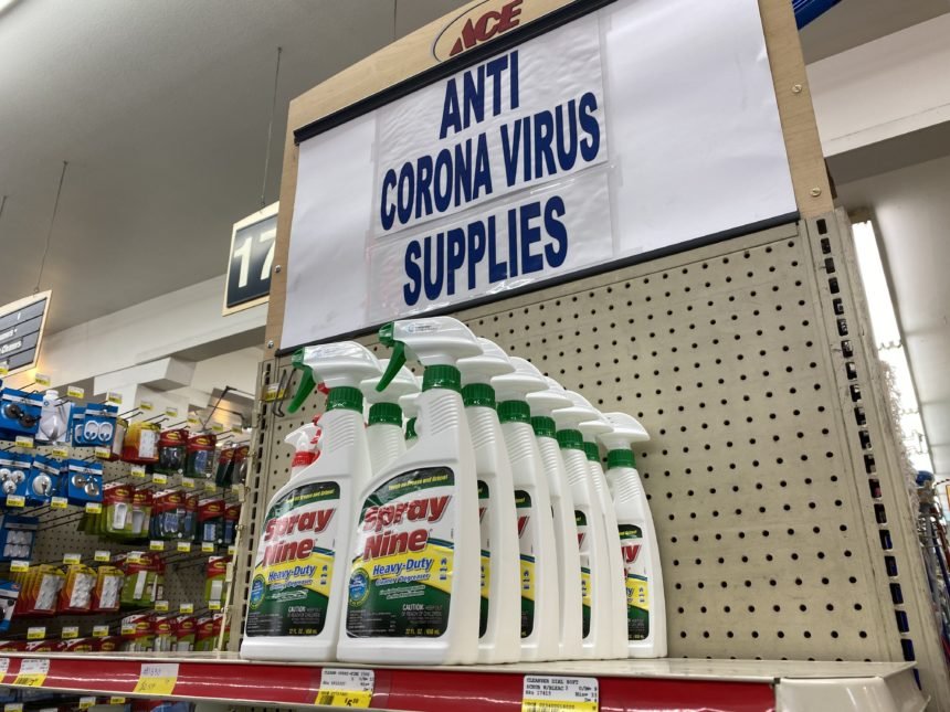 Corona virus supplies