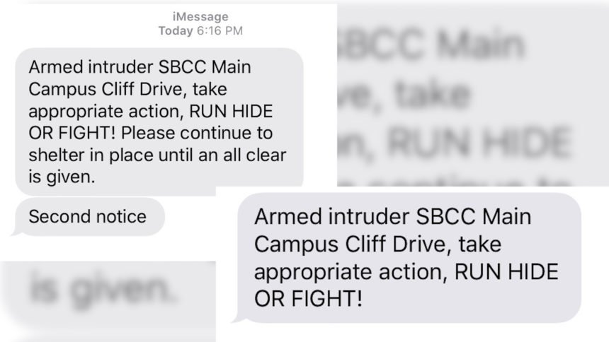 SBCC text alerts
