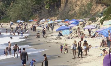 Crowded Beach