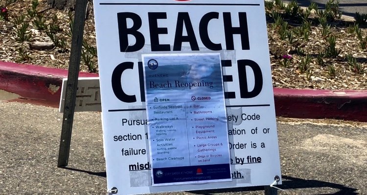 Hueneme Beach reopens