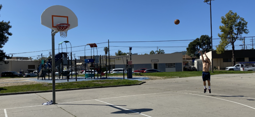 Ortega park basketball