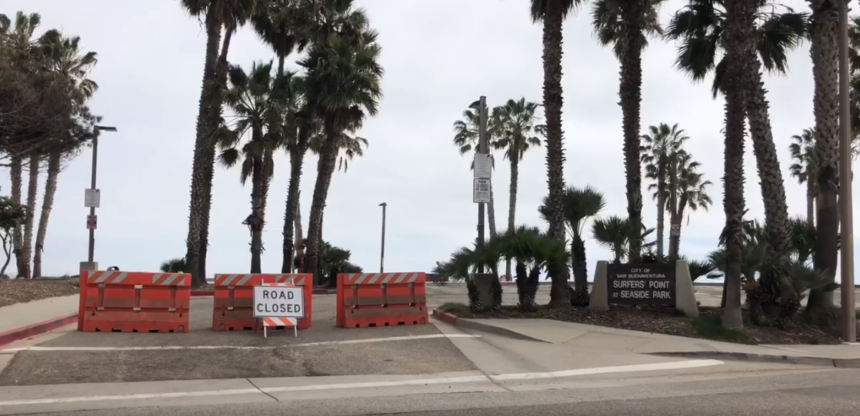 Ventura Pier Closed