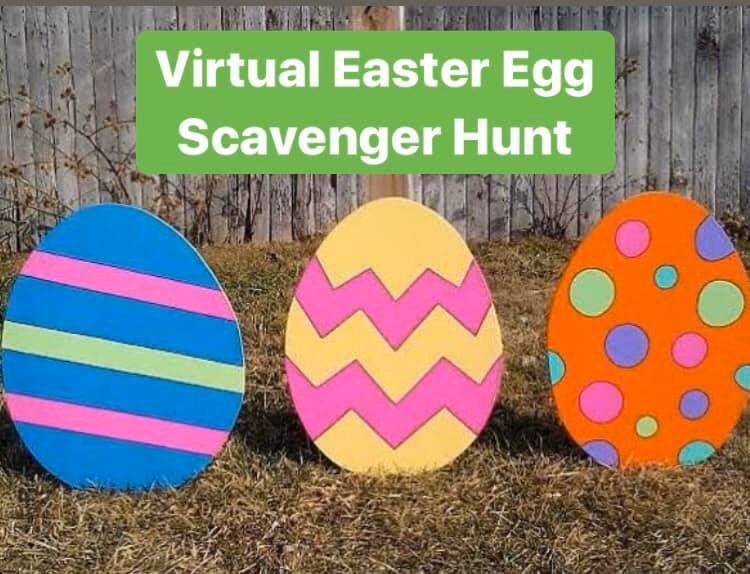 virtual easter egg scavenger hunt