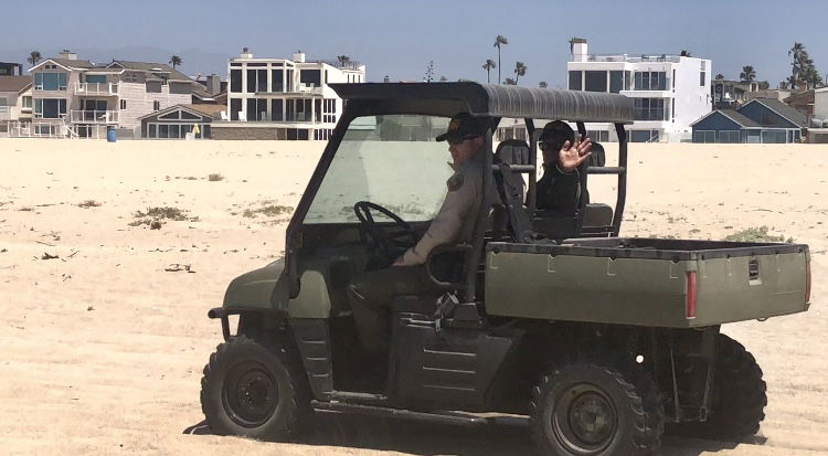 Deputies patrol Hollywood Beach