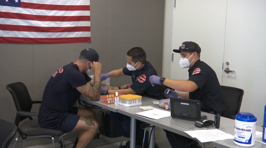 Antibody test for first responders in Ventura County