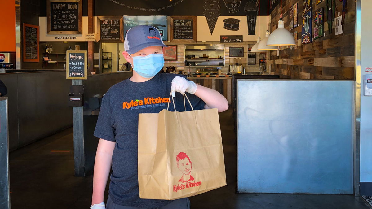 Kyle's Kitchen donates food to special needs families