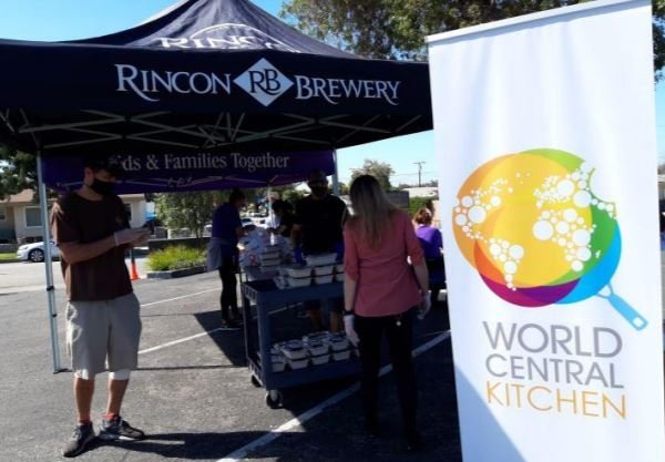 rincon brewery prepares meals for distribution