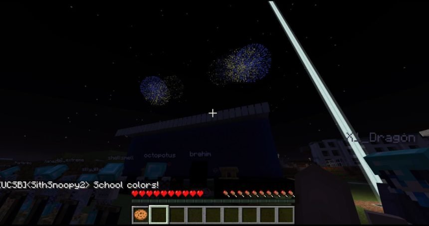 minecraft fireworks 2