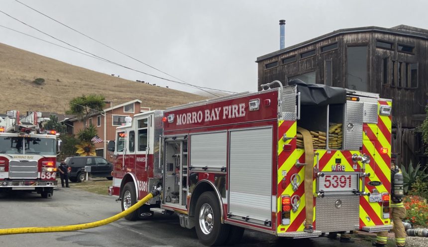 morro bay fire department puts out fire mindoro