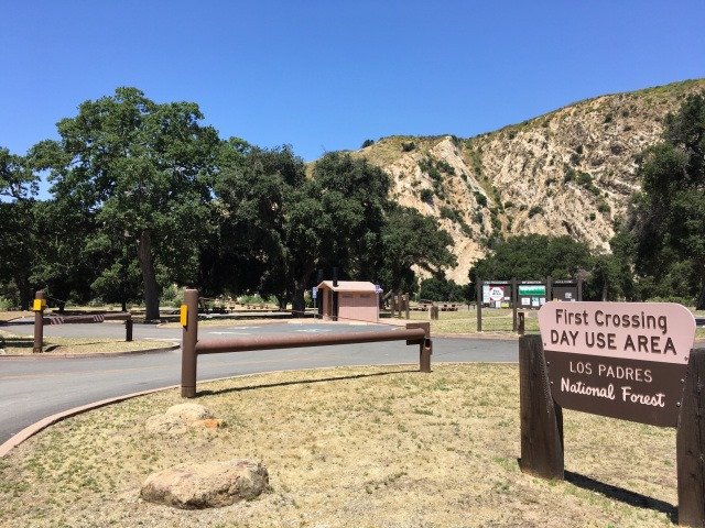 first crossing los padres national forest