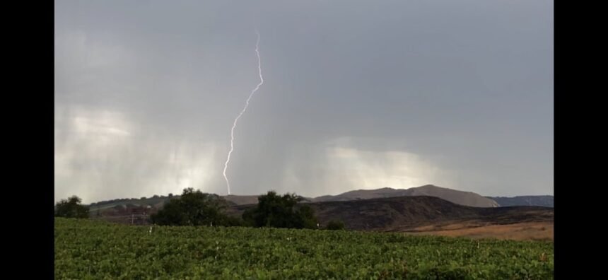 santa ynez valley lightning strike