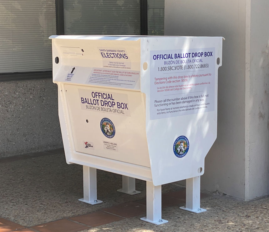 Election ballot box