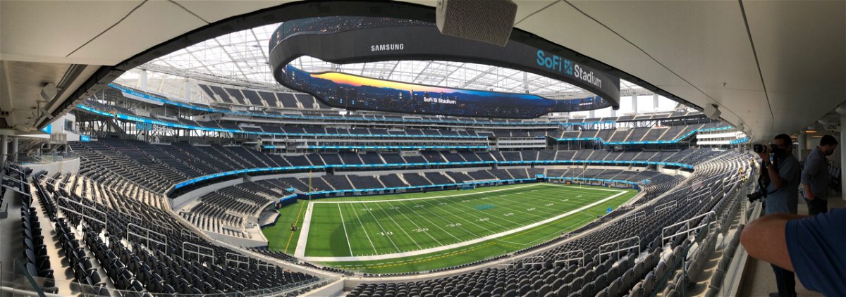 All-access tour into SoFi Stadium, the new home of the Rams and