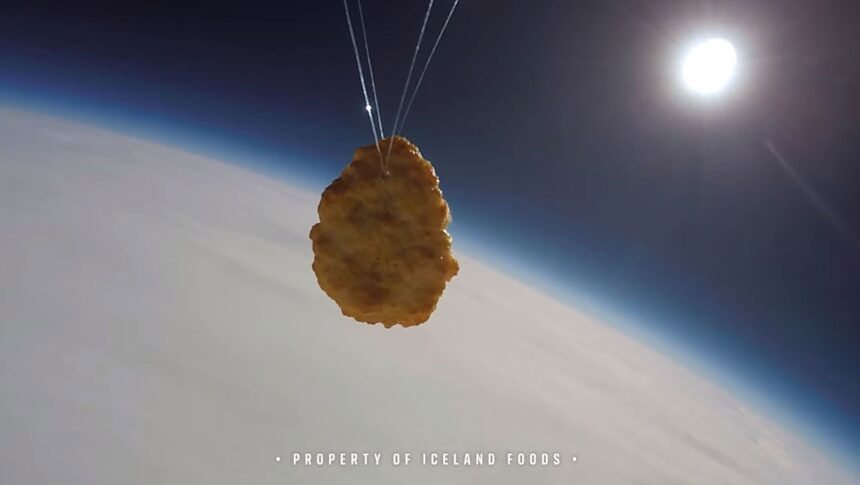 chicken nugget in space iceland foods