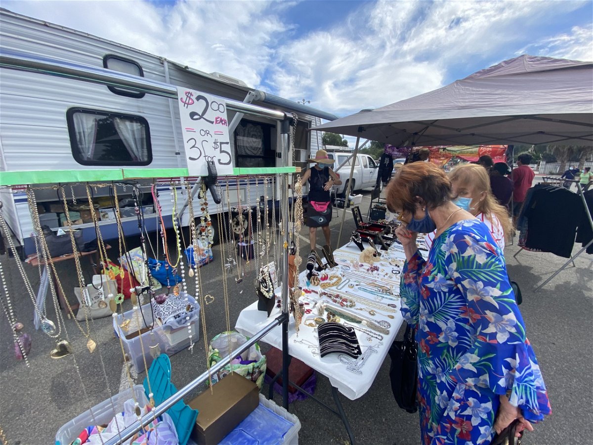Flea Market reopens with distancing at the Earl Warren Showgrounds