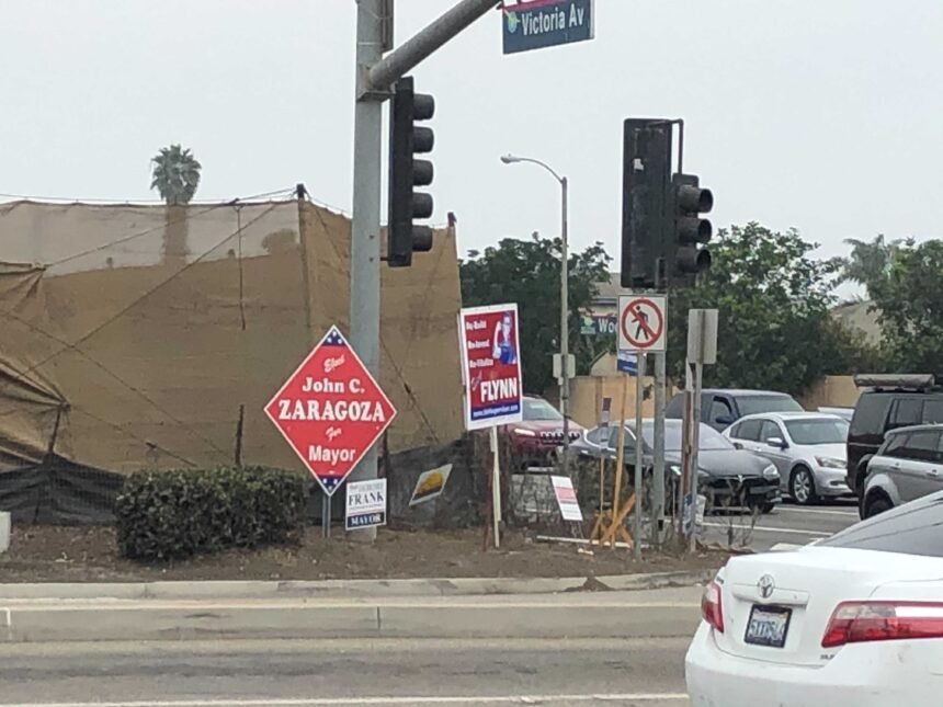 Election Signs in Ventura County