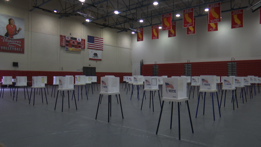 Voting booths SBCC