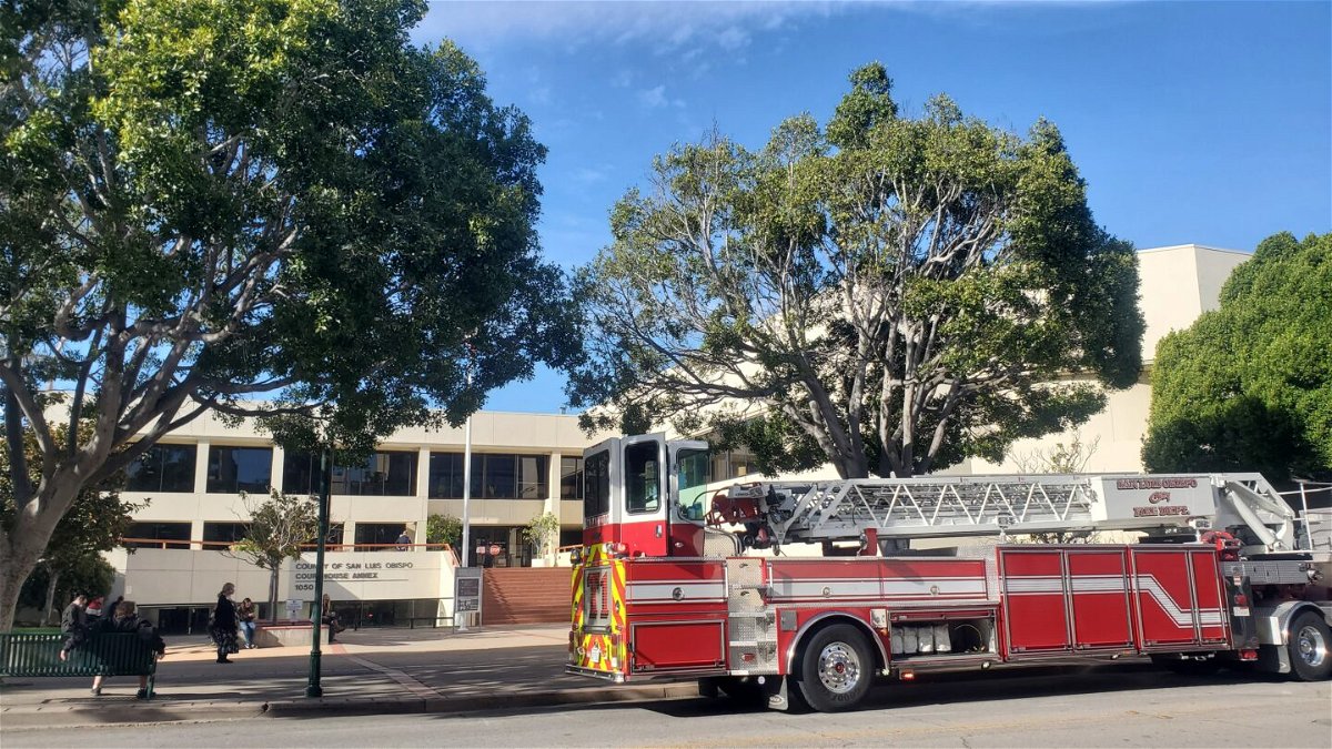 SLO County Courthouse was evacuated after a fire alarm went off in the annex