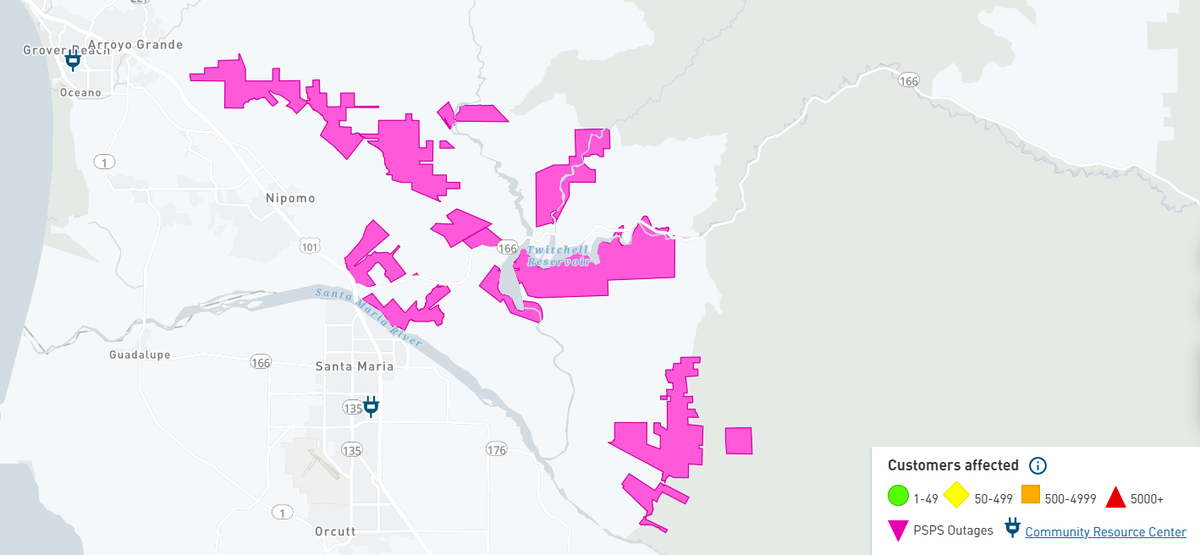 PSPS outages continue in areas due to high winds, fire danger  News 