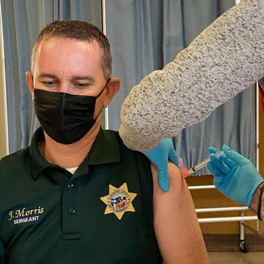 santa barbara county sheriff office staff covid vaccine 1