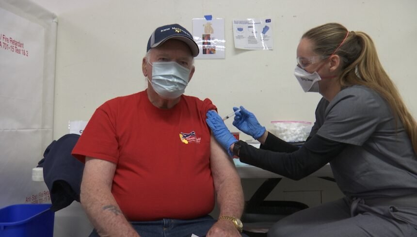 SLO County vaccination clinic