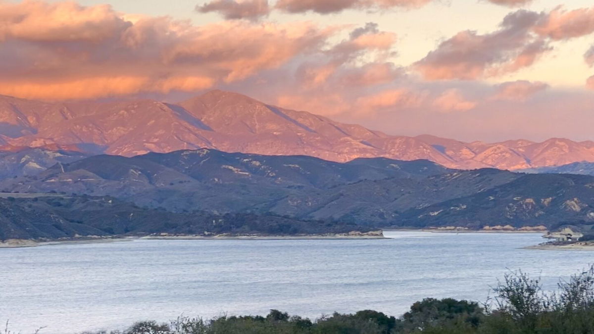 Cachuma Lake begins March 2021 at 64 percent capacity.