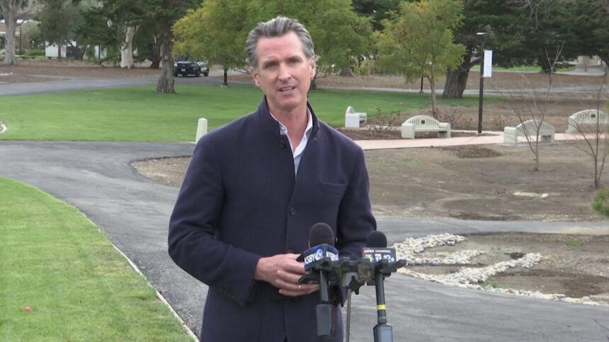 Gov. Gavin Newsom in SLO 2