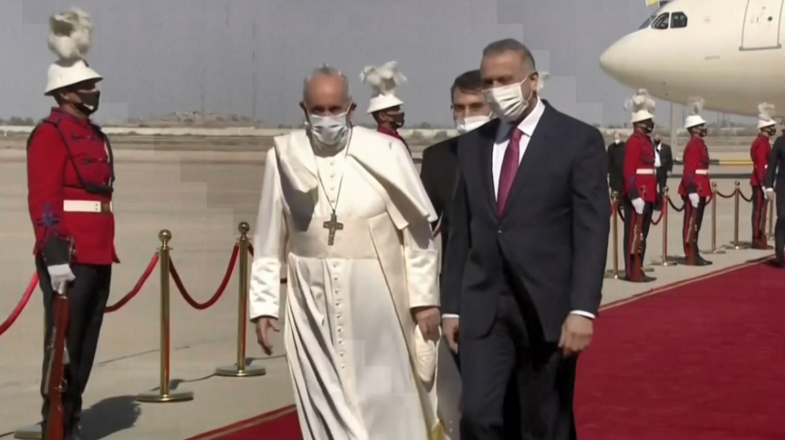 Pope Arrives In Iraq To Rally Christians Despite Pandemic, Safety ...