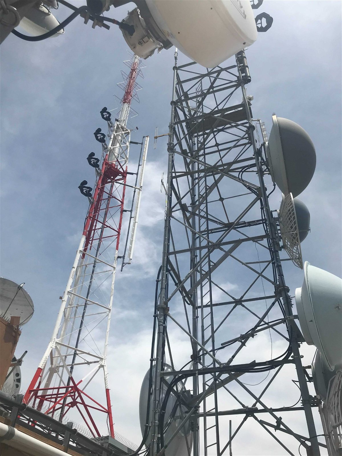 KEYT transmitter at Broadcast Peak
