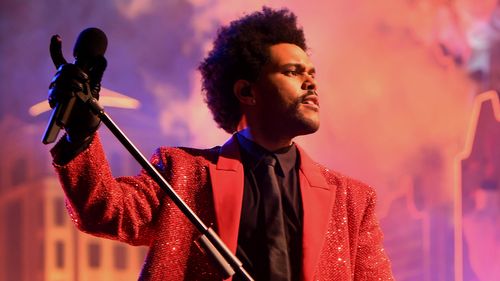 The Weeknd Red Blazer  The Weeknd Blinding Lights Coat