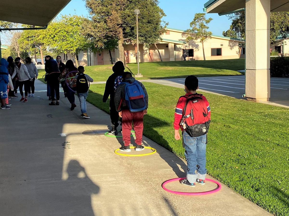 Some Santa Maria-Bonita students are returning to campus