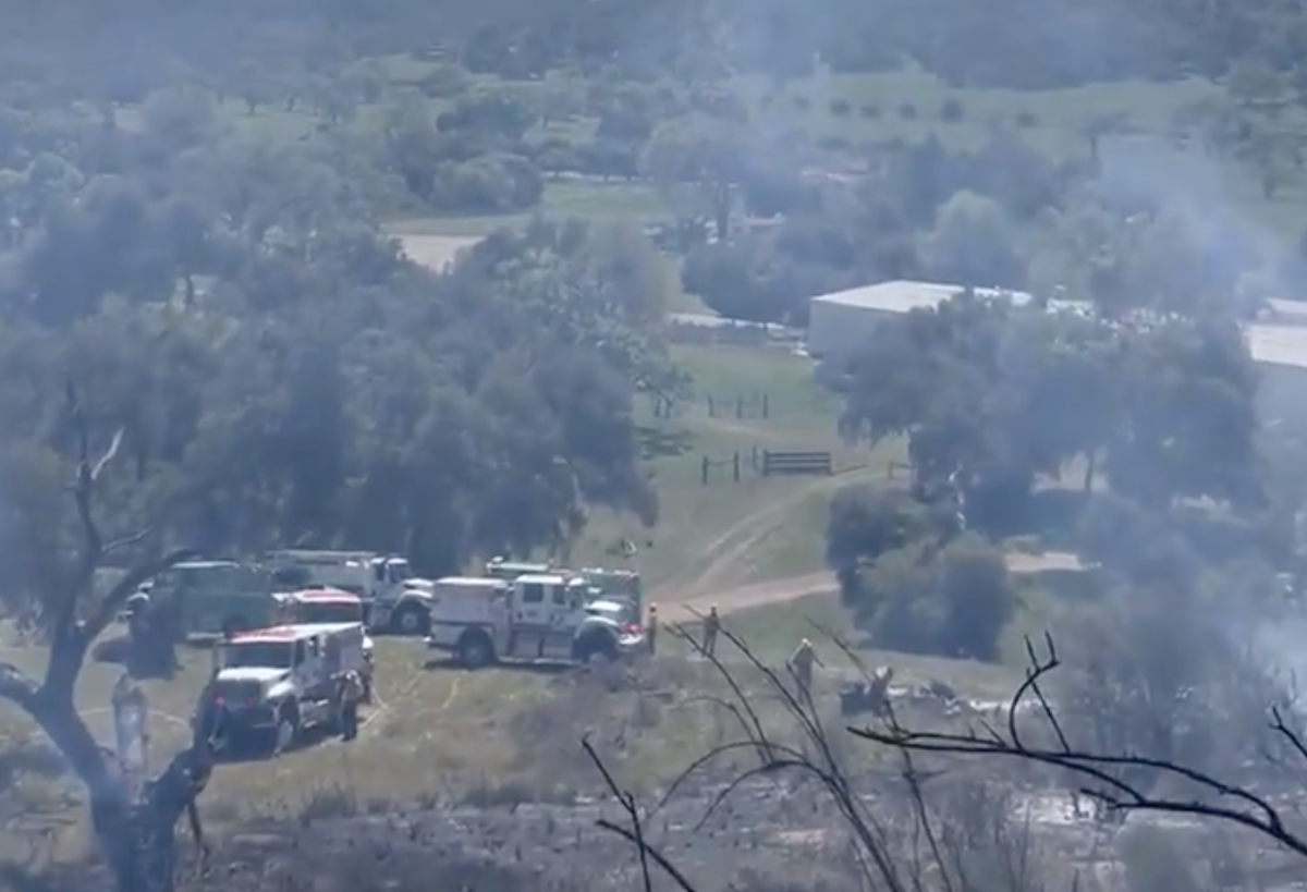 Firefighters Extinguish 3-acre Brush Fire In Santa Ynez Valley | News ...