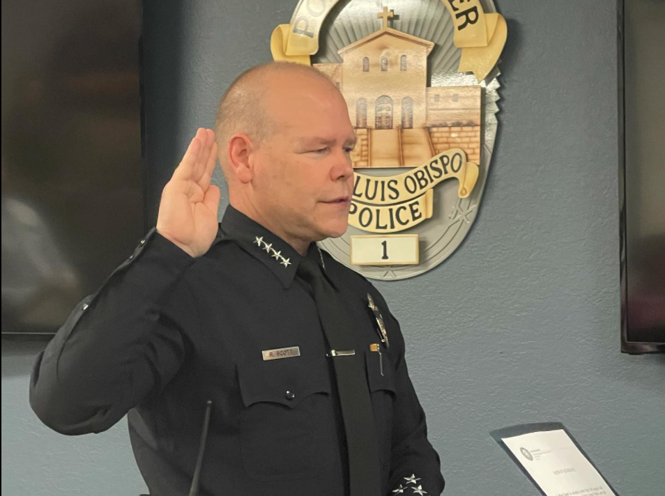 New San Luis Obispo police chief sworn in | News Channel 3-12