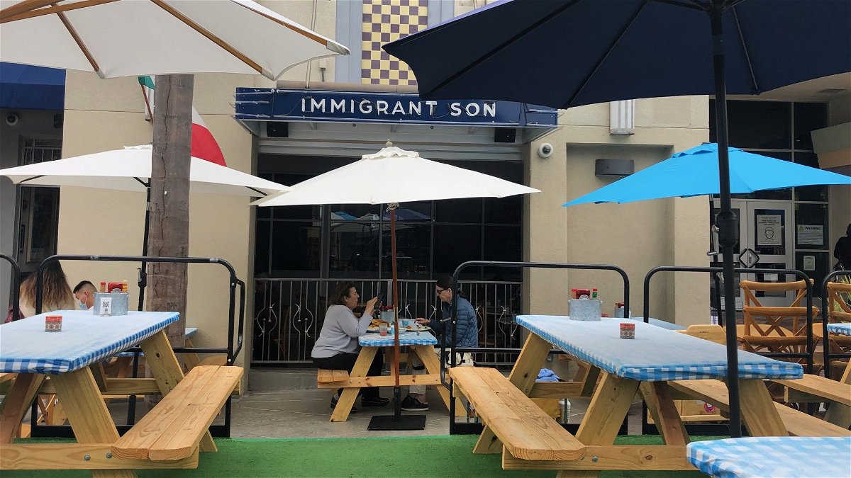 Immigrant Son Cafe in Downtown Ventura