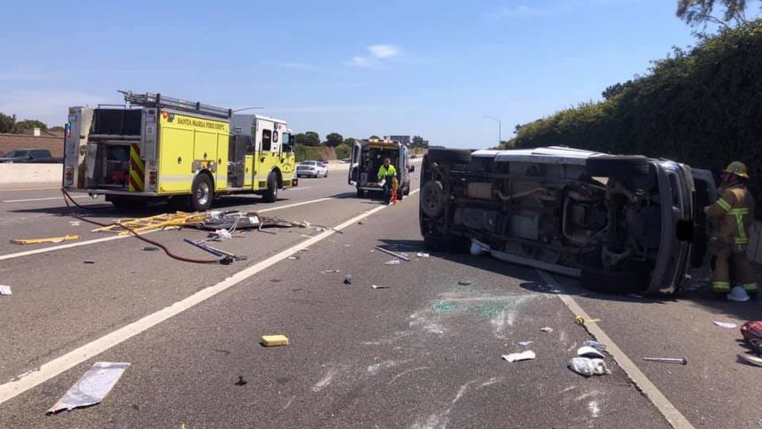 Driver arrested on suspicion of DUI after fleeing crash in Santa Maria ...