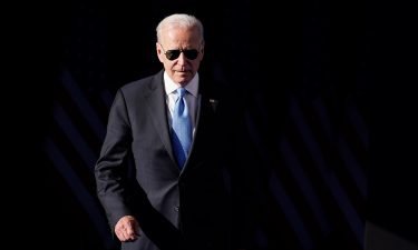President Joe Biden arrives to speak at a news conference after meeting with Russian President Vladimir Putin on June 16 in Geneva