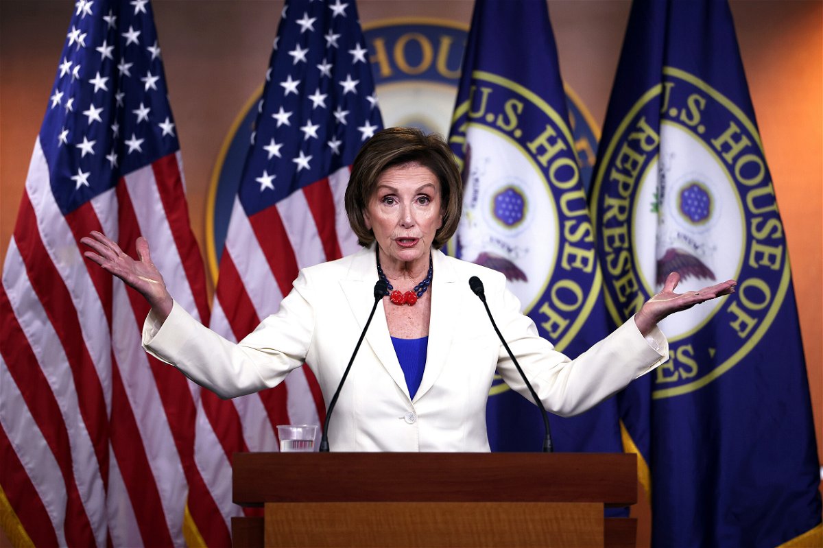 <i>Kevin Dietsch/Getty Images North America/Getty Images</i><br/>House Speaker Nancy Pelosi plans to appoint a select committee to investigate the January 6 attack on the US Capitol after Senate Republicans blocked the creation of an independent commission to probe the insurrection