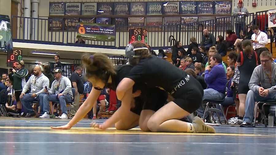 Millard Public Schools hosts first girls wrestling camp News Channel 312