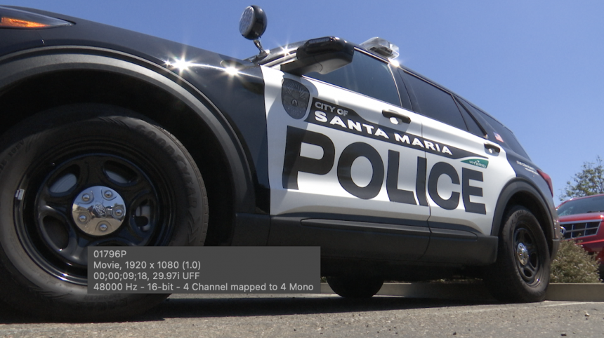 Santa Maria Police Car