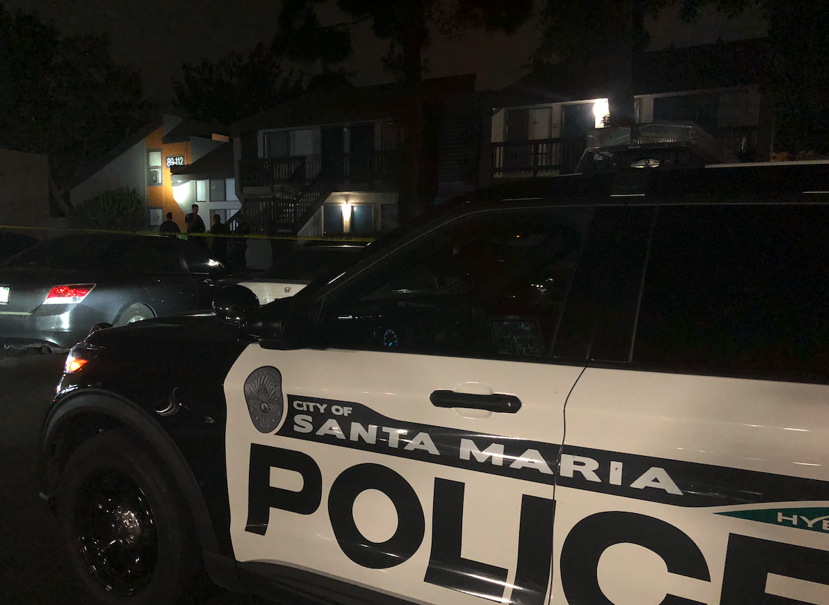 Santa Maria police responded to reports of shots fired Wednesday evening. (Karen Cruz-Orduña/KEYT)