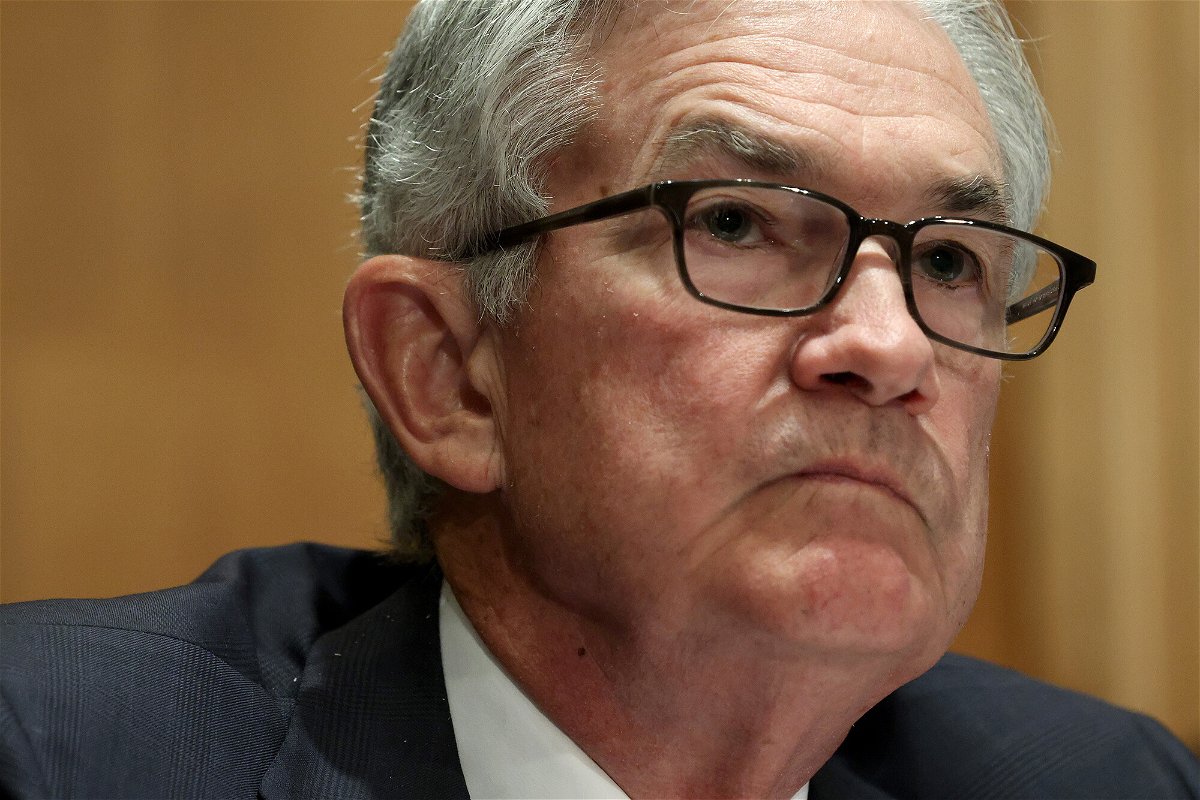 <i>Win McNamee/Getty Images</i><br/>Federal Reserve Board Chairman Jerome Powell testifies before the Senate Banking